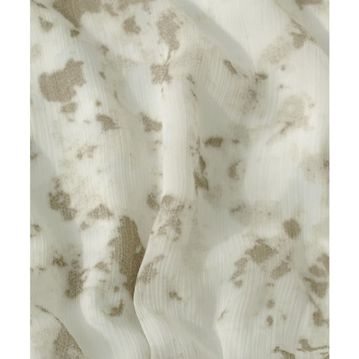 【mily bilet】透明感も今っぽさも叶う。シフォン楊柳ムラ柄ワンピース | Classical Elf  | 詳細画像14 