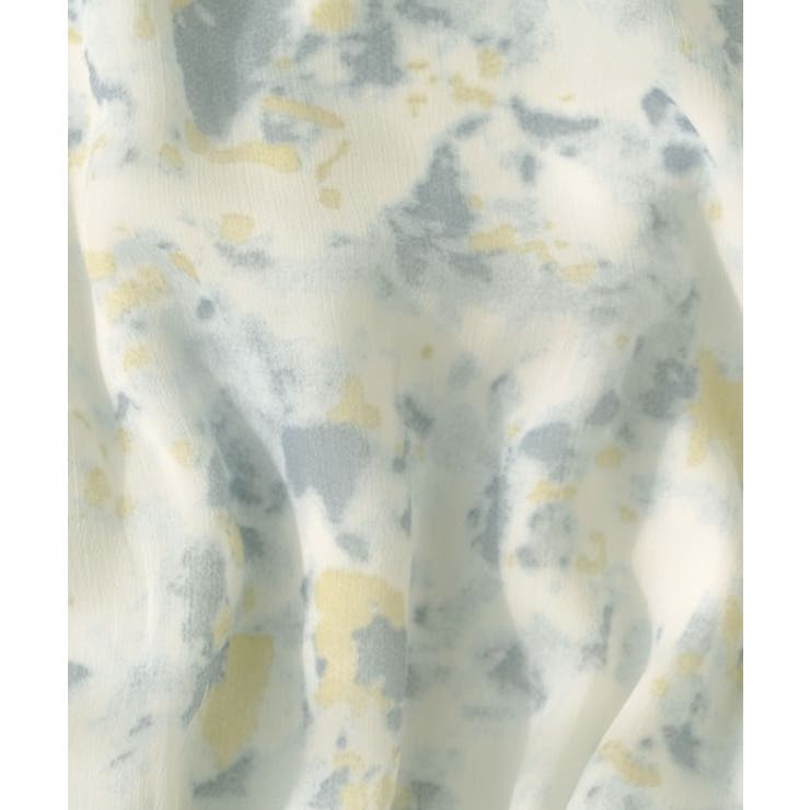 【mily bilet】透明感も今っぽさも叶う。シフォン楊柳ムラ柄ワンピース | Classical Elf  | 詳細画像15 