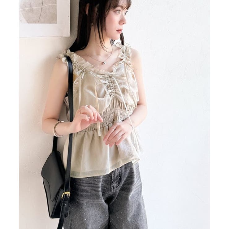 【mily bilet】愛され大人フェミニン。リボン使いフリルオーガンジービスチ… | Classical Elf  | 詳細画像22 