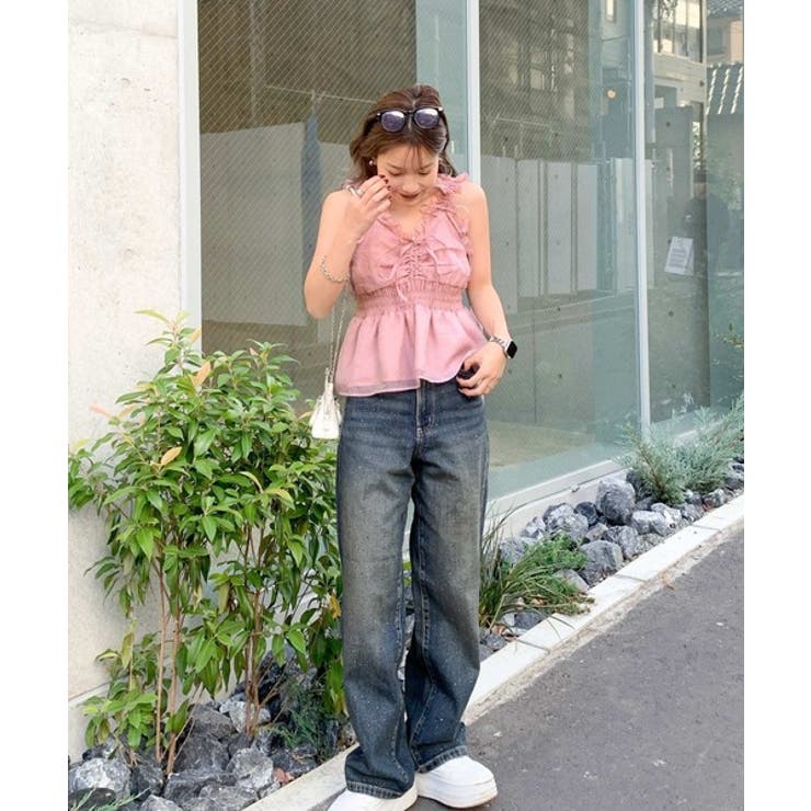 【mily bilet】愛され大人フェミニン。リボン使いフリルオーガンジービスチ… | Classical Elf  | 詳細画像30 