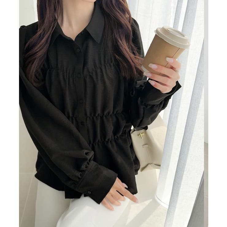 【mily bilet】一枚で、主役級◎。ビスチェ見えパフスリーブペプラム裾シャ… | Classical Elf  | 詳細画像12 