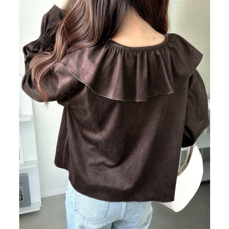 【mily bilet】ひらりと可憐に、上品フェミニン。フェイクスエード前開きリ… | Classical Elf  | 詳細画像19 