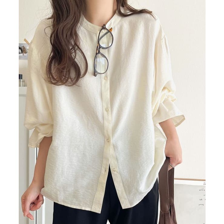 【mily bilet】クラシカルさとモダンさを両立。花刺繍ケープブラウス | Classical Elf  | 詳細画像8 