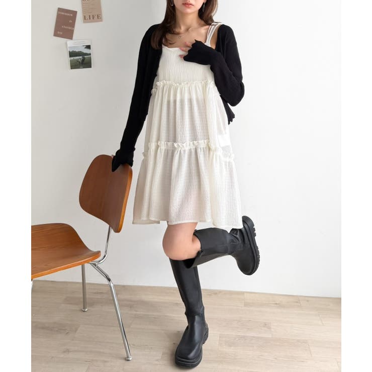 【mily bilet】360度どこから見ても大人可愛い! 切替シアーティアード… | Classical Elf  | 詳細画像12 