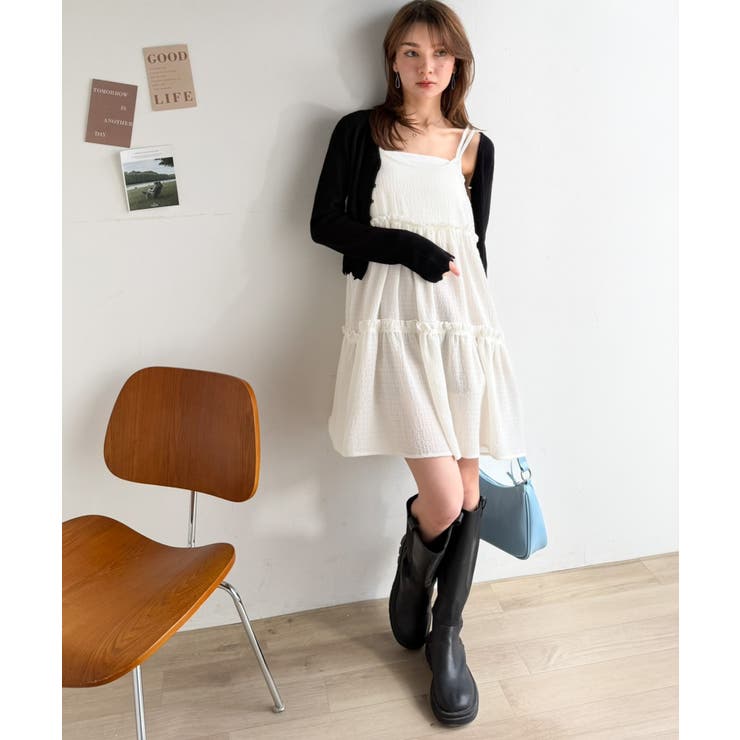 【mily bilet】360度どこから見ても大人可愛い! 切替シアーティアード… | Classical Elf  | 詳細画像13 