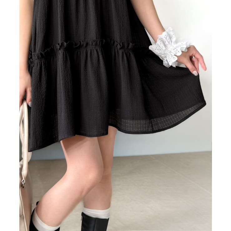 【mily bilet】360度どこから見ても大人可愛い! 切替シアーティアード… | Classical Elf  | 詳細画像24 