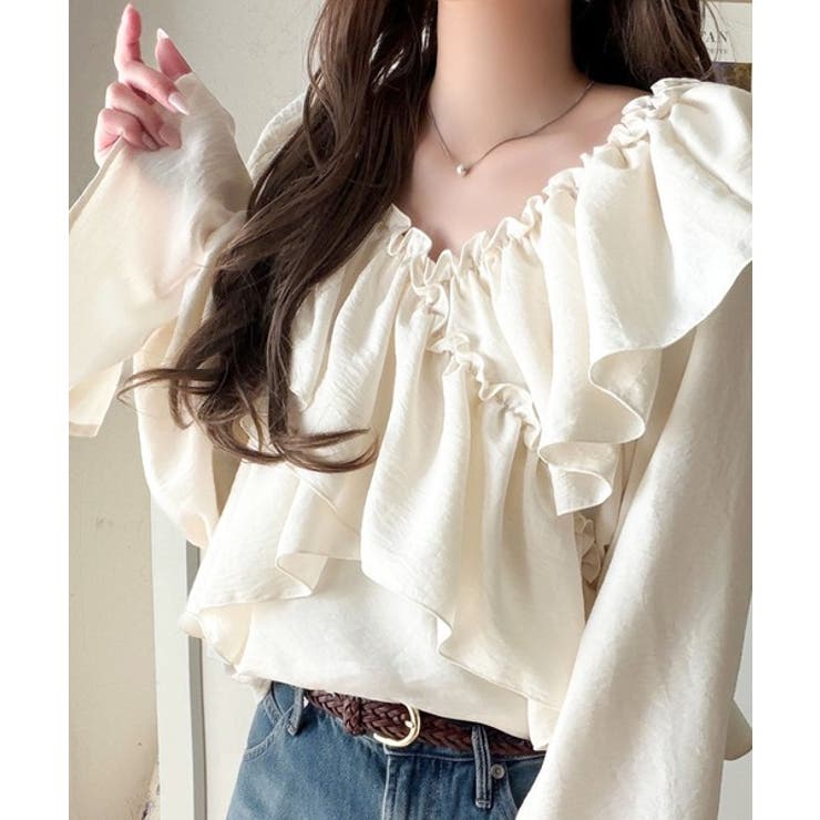 アイボリー | 【mily bilet】大人の甘さがちょうどいい♪オフショル2wayキャンディー… | Classical Elf 