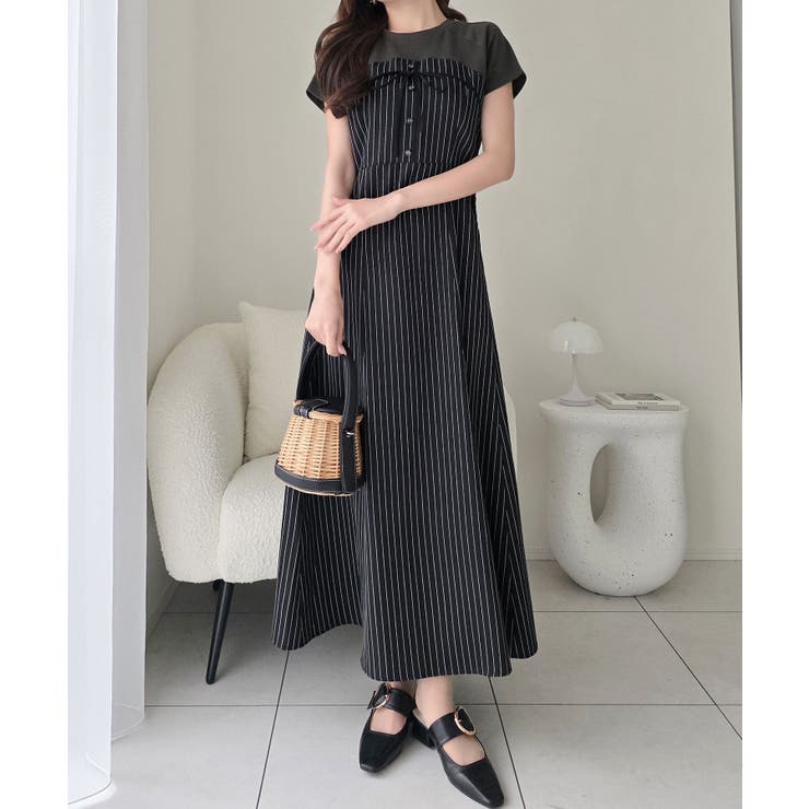 【mily bilet】こなれ感抜群の最旬レイヤード。Tシャツレイヤード風 スト… | Classical Elf  | 詳細画像17 