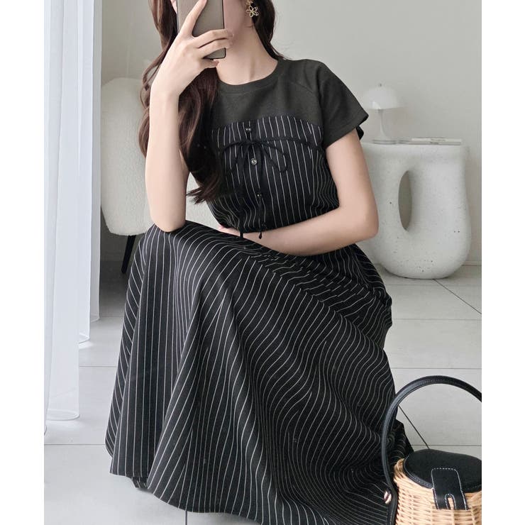 【mily bilet】こなれ感抜群の最旬レイヤード。Tシャツレイヤード風 スト… | Classical Elf  | 詳細画像19 