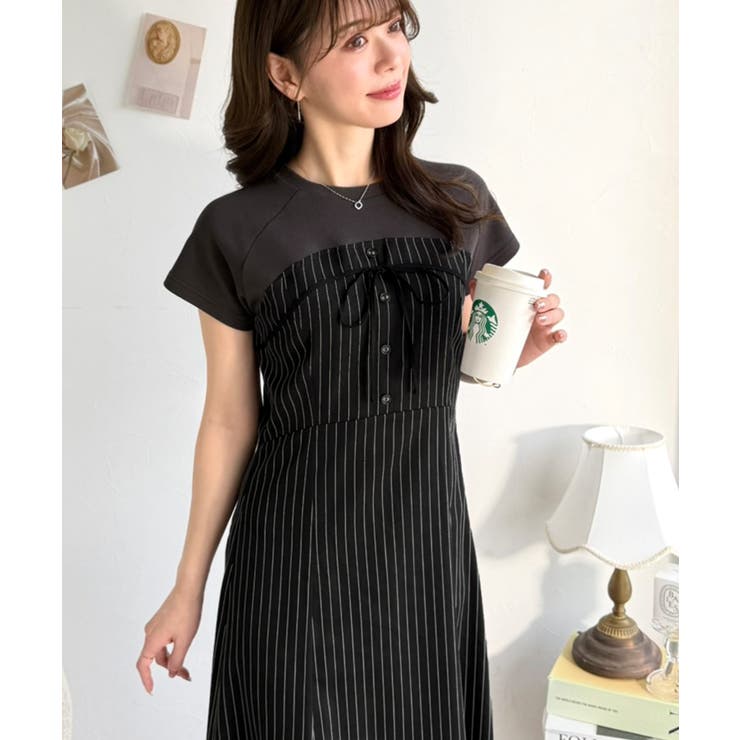 【mily bilet】こなれ感抜群の最旬レイヤード。Tシャツレイヤード風 スト… | Classical Elf  | 詳細画像23 