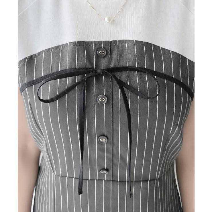 【mily bilet】こなれ感抜群の最旬レイヤード。Tシャツレイヤード風 スト… | Classical Elf  | 詳細画像30 