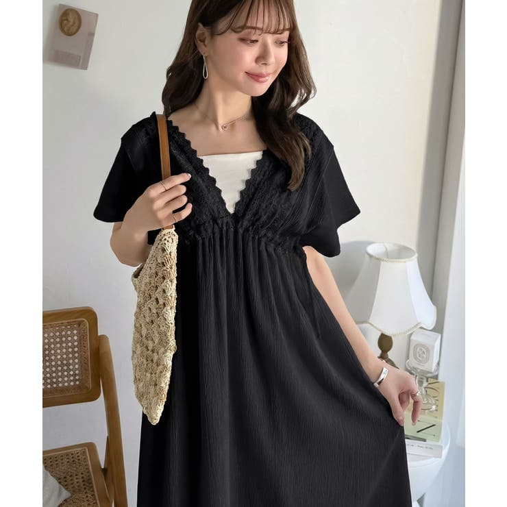 【mily bilet】甘さを抑えて上品に華やぐ。ナチュラルムードな レース使い… | Classical Elf  | 詳細画像11 