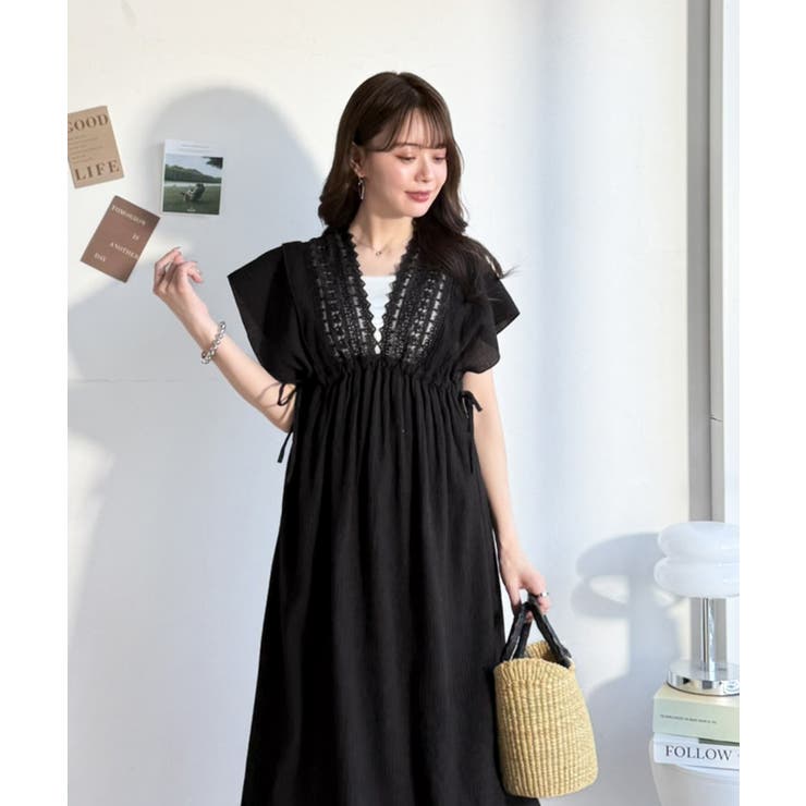 【mily bilet】甘さを抑えて上品に華やぐ。ナチュラルムードな レース使い… | Classical Elf  | 詳細画像13 