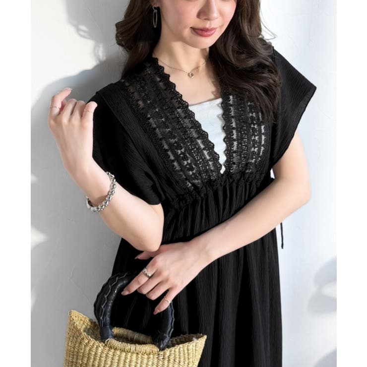 【mily bilet】甘さを抑えて上品に華やぐ。ナチュラルムードな レース使い… | Classical Elf  | 詳細画像14 