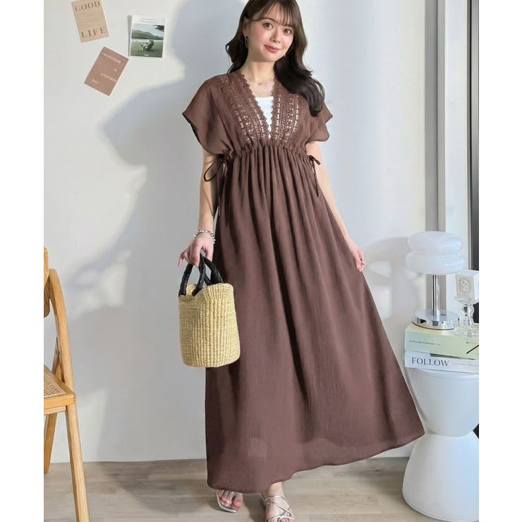 【mily bilet】甘さを抑えて上品に華やぐ。ナチュラルムードな レース使い… | Classical Elf  | 詳細画像17 