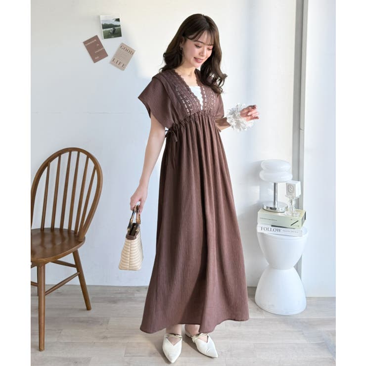 【mily bilet】甘さを抑えて上品に華やぐ。ナチュラルムードな レース使い… | Classical Elf  | 詳細画像19 