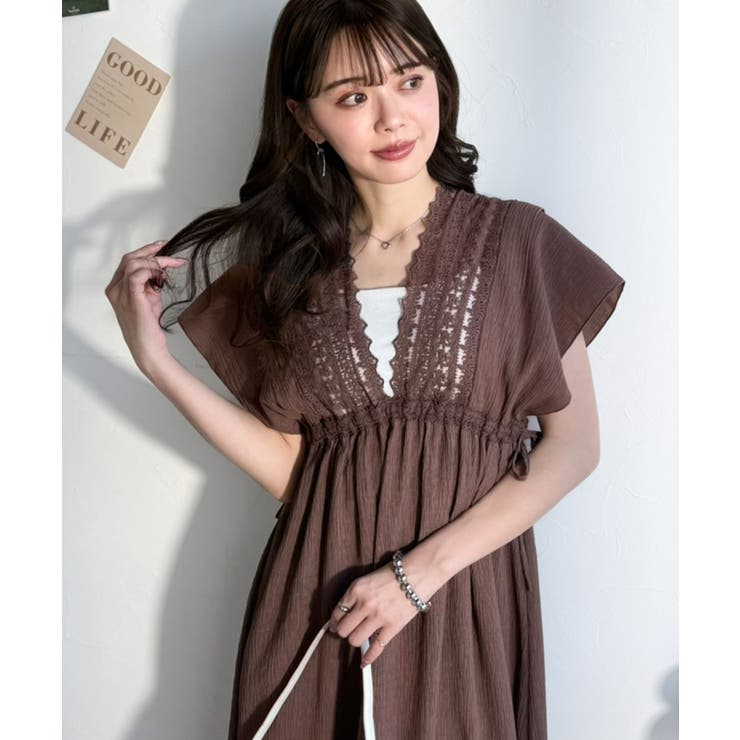 【mily bilet】甘さを抑えて上品に華やぐ。ナチュラルムードな レース使い… | Classical Elf  | 詳細画像20 