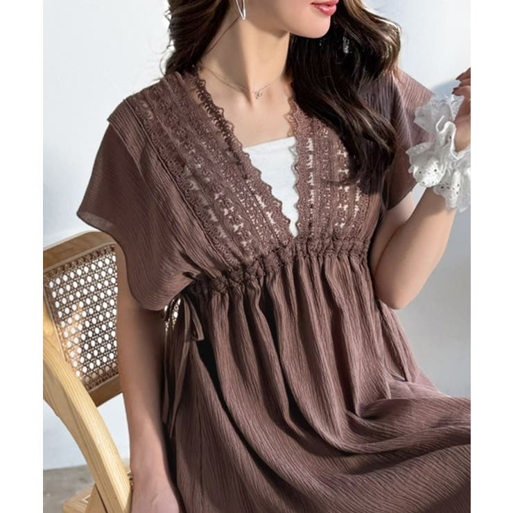 【mily bilet】甘さを抑えて上品に華やぐ。ナチュラルムードな レース使い… | Classical Elf  | 詳細画像22 