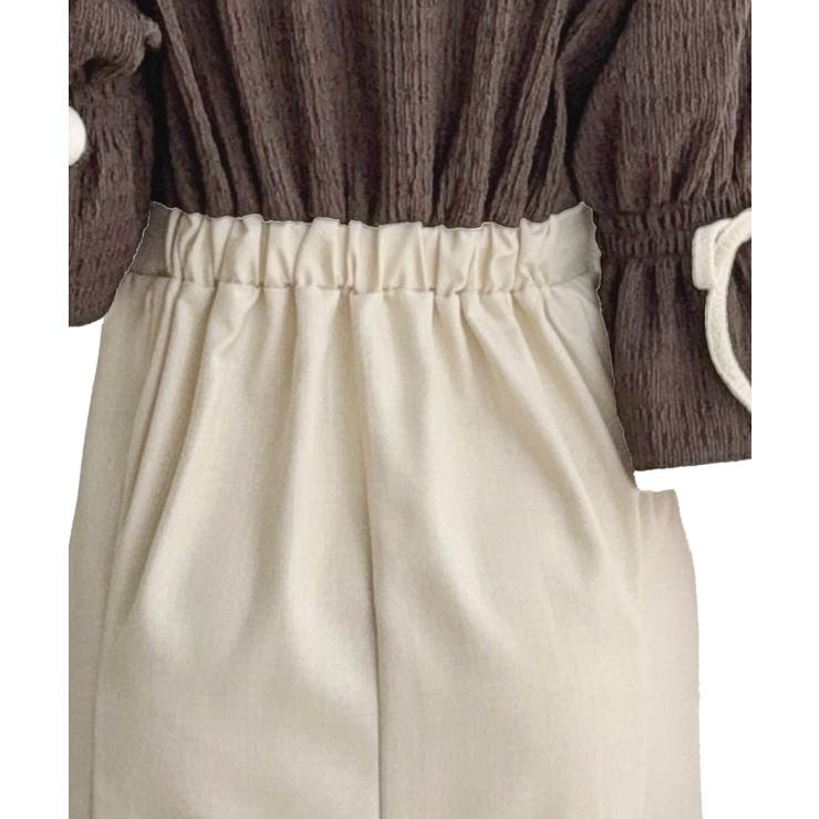 【mily bilet】さりげないスリットにきゅん♪袖リボン付き配色パイピング異… | Classical Elf  | 詳細画像25 