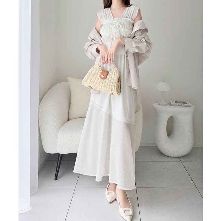 【mily bilet】一枚で主役級！大人フェミニンなシャーリングフリルティアー… | Classical Elf  | 詳細画像2 