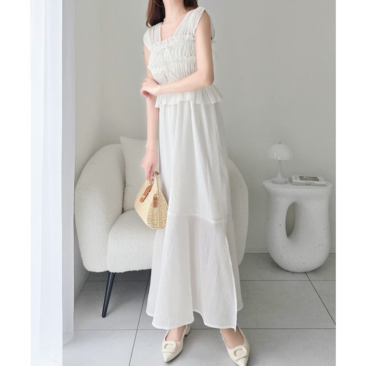 【mily bilet】一枚で主役級！大人フェミニンなシャーリングフリルティアー… | Classical Elf  | 詳細画像6 