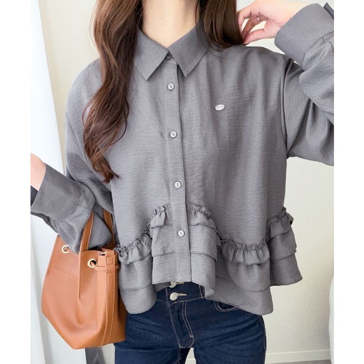 【mily bilet】甘さはやさしく、印象は品よく。旬顔を叶える裾フリルブラウ… | Classical Elf  | 詳細画像15 