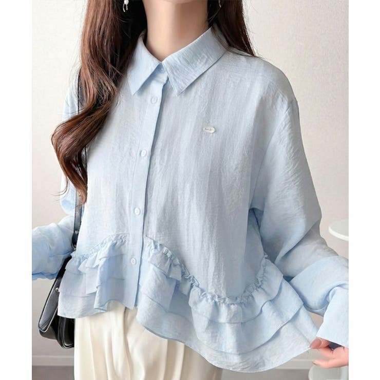 【mily bilet】甘さはやさしく、印象は品よく。旬顔を叶える裾フリルブラウ… | Classical Elf  | 詳細画像17 