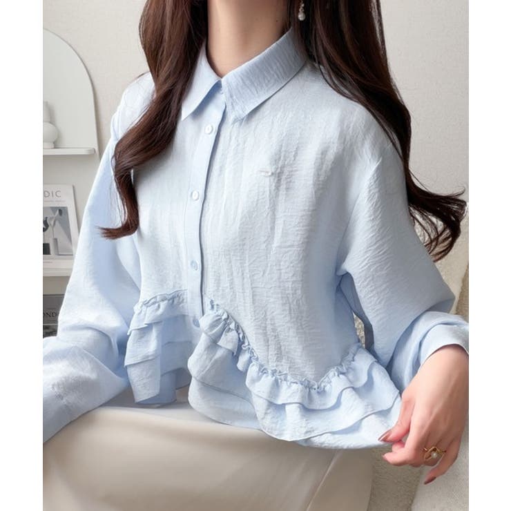 【mily bilet】甘さはやさしく、印象は品よく。旬顔を叶える裾フリルブラウ… | Classical Elf  | 詳細画像21 