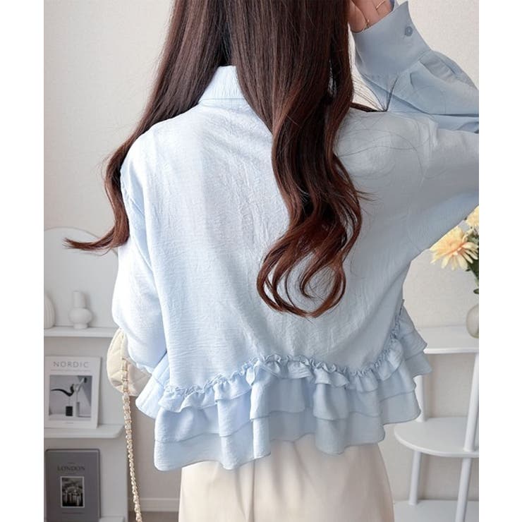 【mily bilet】甘さはやさしく、印象は品よく。旬顔を叶える裾フリルブラウ… | Classical Elf  | 詳細画像22 