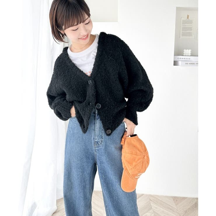 mily bilet】女性らしさ滲み出る。シャギーリボン前後2WAY