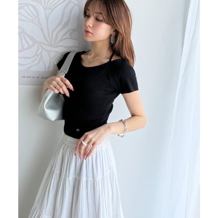 ミッソーニレディースレーストップス♡新品未使用♡① レース キャミソール 重ね着 トップス[品番：II000007008