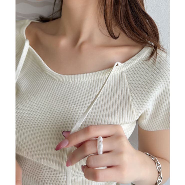 美品 定価4.5☆2025 HER. ハー アシメフロントオールインワン 1