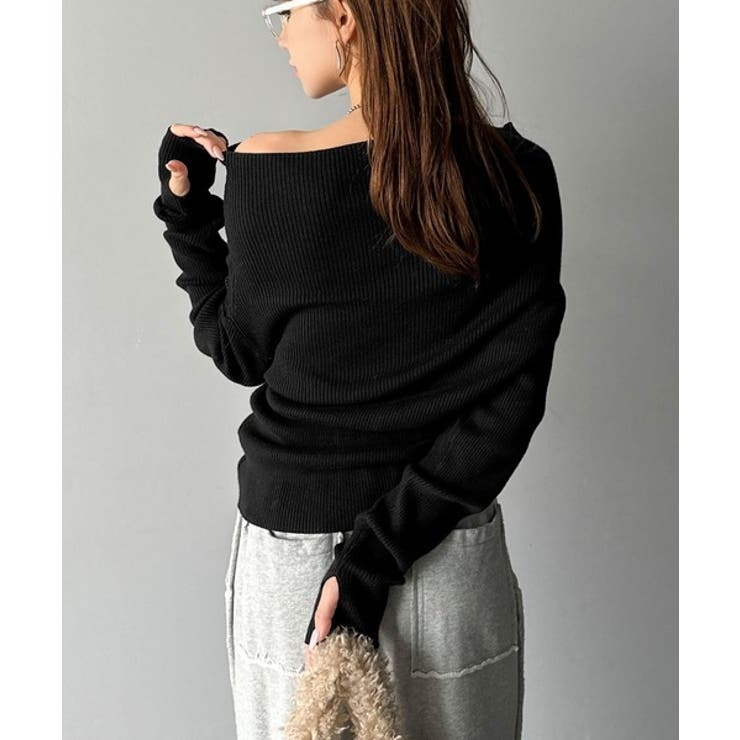 【mily bilet】立体的なシルエットが叶えるデコルテ魅せ♪指穴ドレープ使い… | Classical Elf  | 詳細画像14 