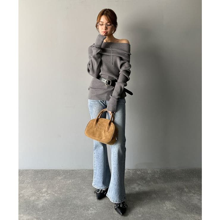 【mily bilet】立体的なシルエットが叶えるデコルテ魅せ♪指穴ドレープ使い… | Classical Elf  | 詳細画像17 