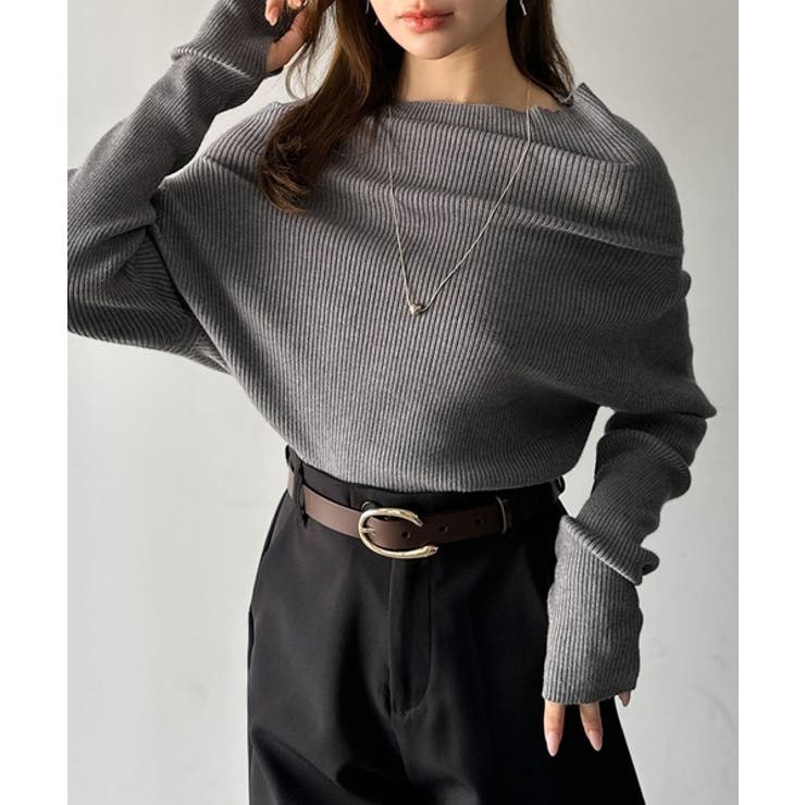 【mily bilet】立体的なシルエットが叶えるデコルテ魅せ♪指穴ドレープ使い… | Classical Elf  | 詳細画像21 