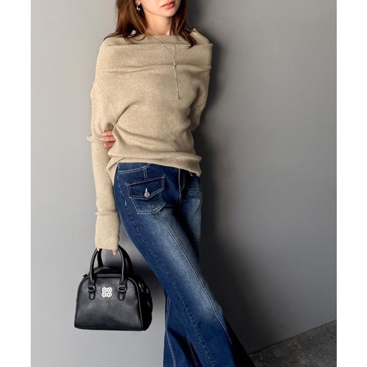 【mily bilet】立体的なシルエットが叶えるデコルテ魅せ♪指穴ドレープ使い… | Classical Elf  | 詳細画像27 