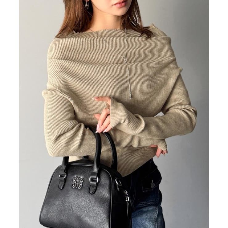 【mily bilet】立体的なシルエットが叶えるデコルテ魅せ♪指穴ドレープ使い… | Classical Elf  | 詳細画像29 