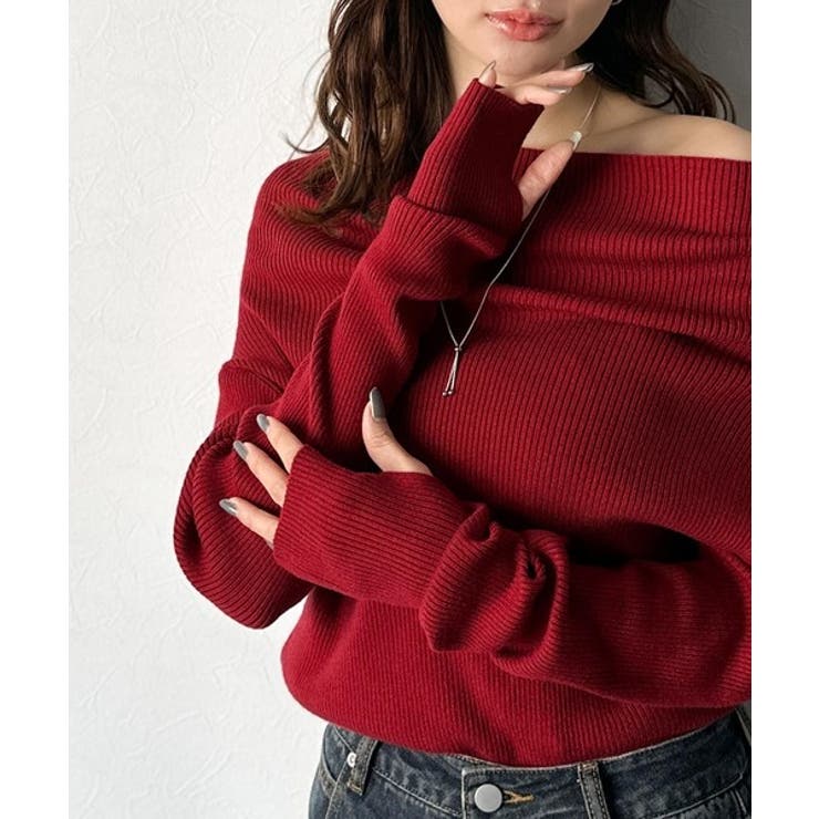 【mily bilet】立体的なシルエットが叶えるデコルテ魅せ♪指穴ドレープ使い… | Classical Elf  | 詳細画像35 