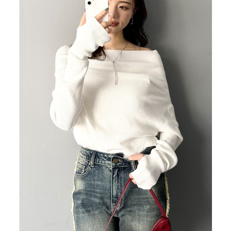 【mily bilet】立体的なシルエットが叶えるデコルテ魅せ♪指穴ドレープ使い… | Classical Elf  | 詳細画像3 