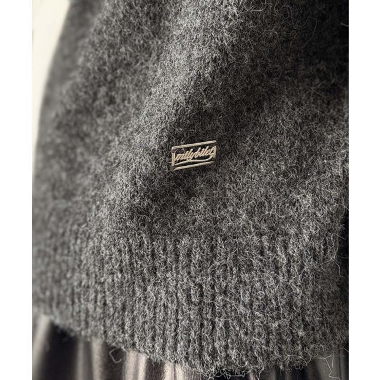 【mily bilet】癒しのモヘアタッチ。バックル使いVネックニット（長袖） | Classical Elf  | 詳細画像23 
