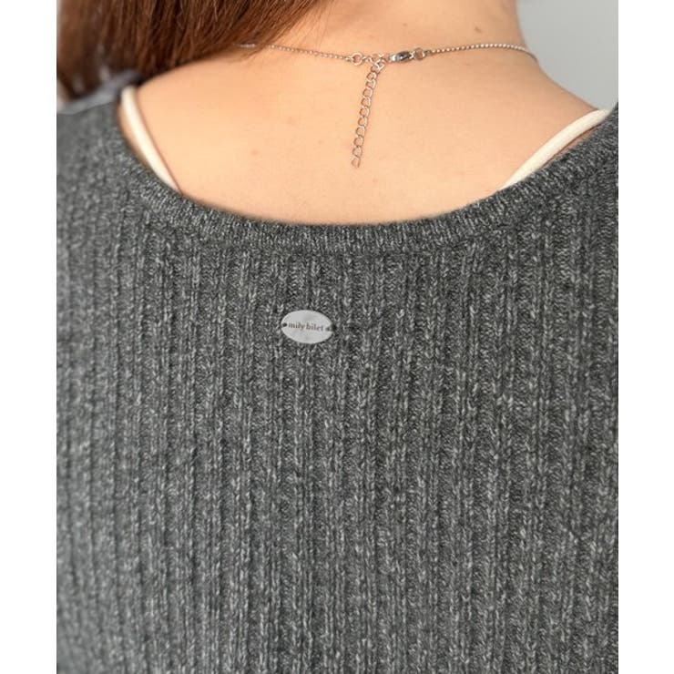 【mily bilet】レースアップデザインニットプルオーバー | Classical Elf  | 詳細画像26 