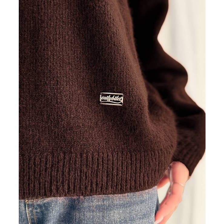 【mily bilet】洗練されたレイヤードスタイル！プレート使い異素材ニットレ… | Classical Elf  | 詳細画像25 