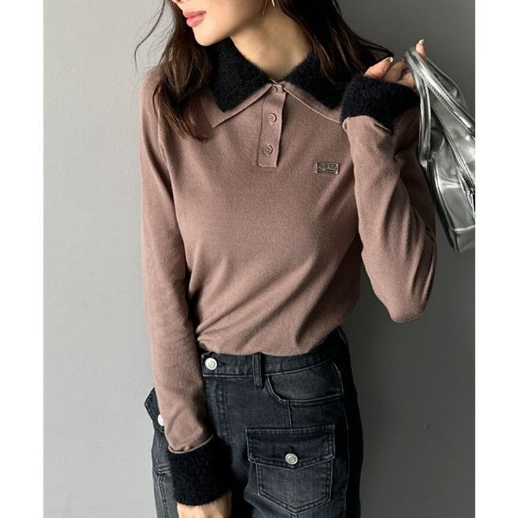 上品とカジュアルを叶える、大人コーデが即完成。ファー使い