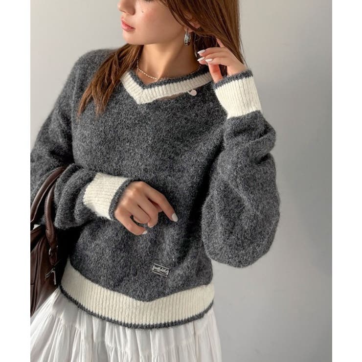 【mily bilet】上品に、可愛く。大人の抜け感を演出する。スリット見せロゴ… | Classical Elf  | 詳細画像10 