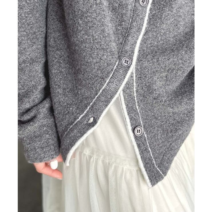 【mily bilet】秋冬もヘルシーに肌見せ！ふわもち肩見せ斜め切り替え２WA… | Classical Elf  | 詳細画像23 