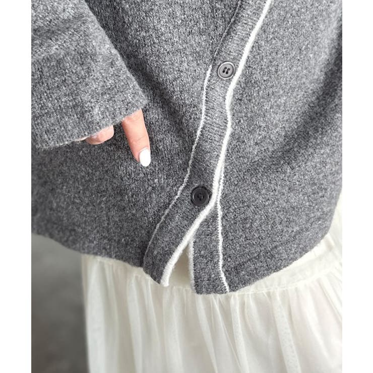 【mily bilet】秋冬もヘルシーに肌見せ！ふわもち肩見せ斜め切り替え２WA… | Classical Elf  | 詳細画像24 