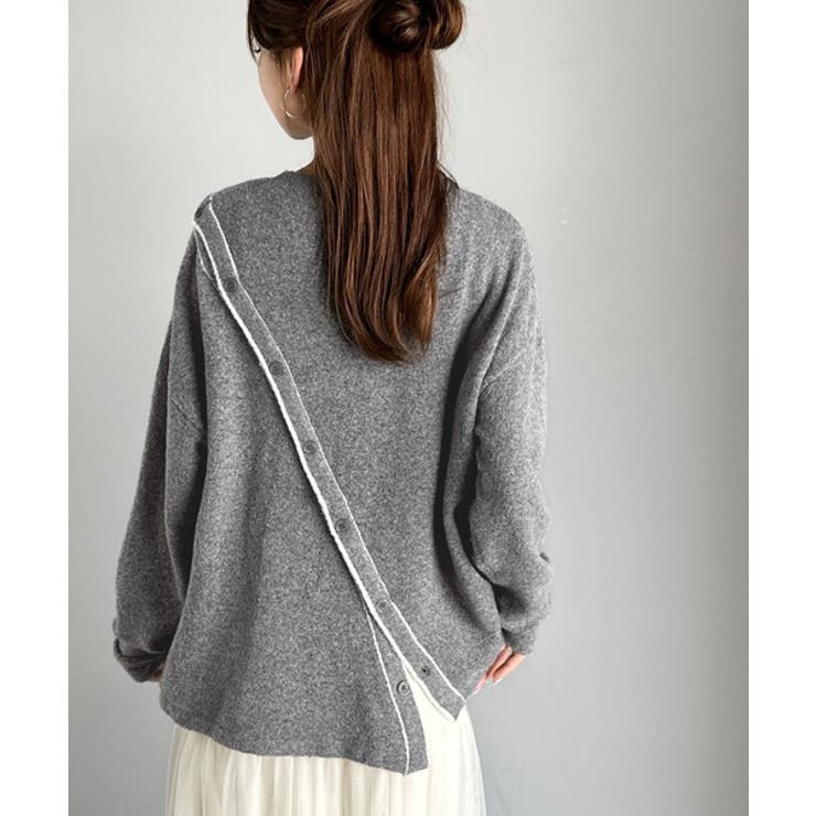 【mily bilet】秋冬もヘルシーに肌見せ！ふわもち肩見せ斜め切り替え２WA… | Classical Elf  | 詳細画像27 