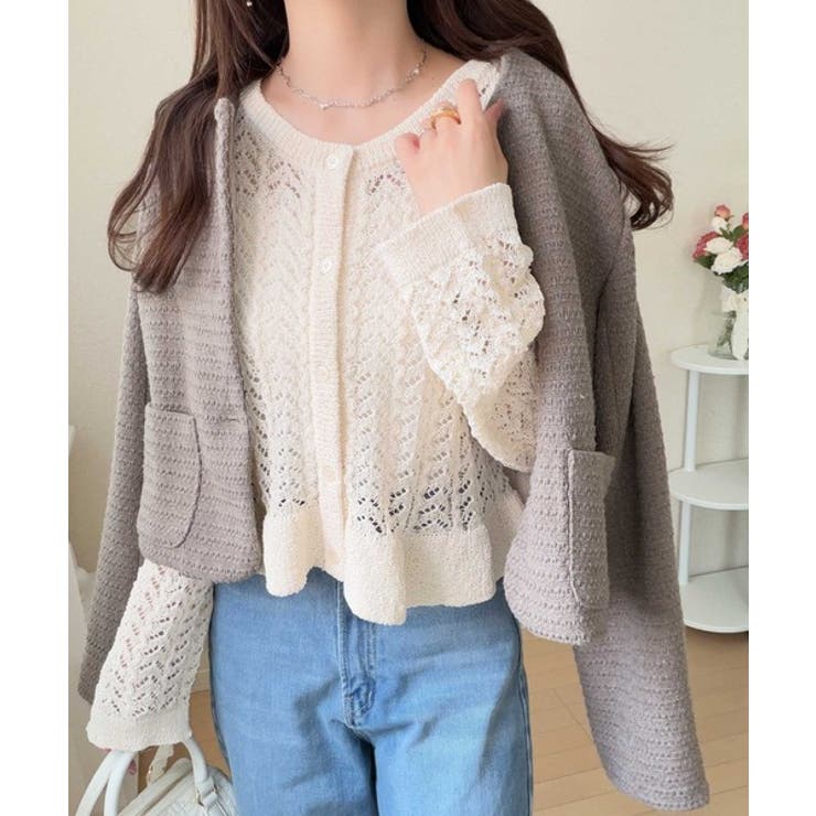 【mily bilet】ペプラムシルエットで軽やかにスタイルアップ♪前後2way… | Classical Elf  | 詳細画像8 