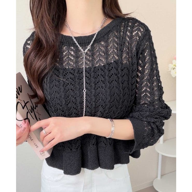 【mily bilet】ペプラムシルエットで軽やかにスタイルアップ♪前後2way… | Classical Elf  | 詳細画像14 