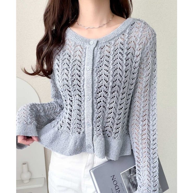 ブルー | 【mily bilet】ペプラムシルエットで軽やかにスタイルアップ♪前後2way… | Classical Elf 